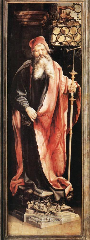 St Antony the Hermit Renaissance Matthias Grunewald Oil Paintings